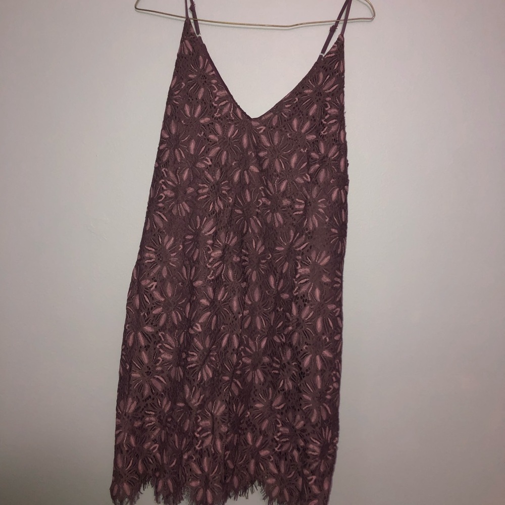 Purple Casual Dress